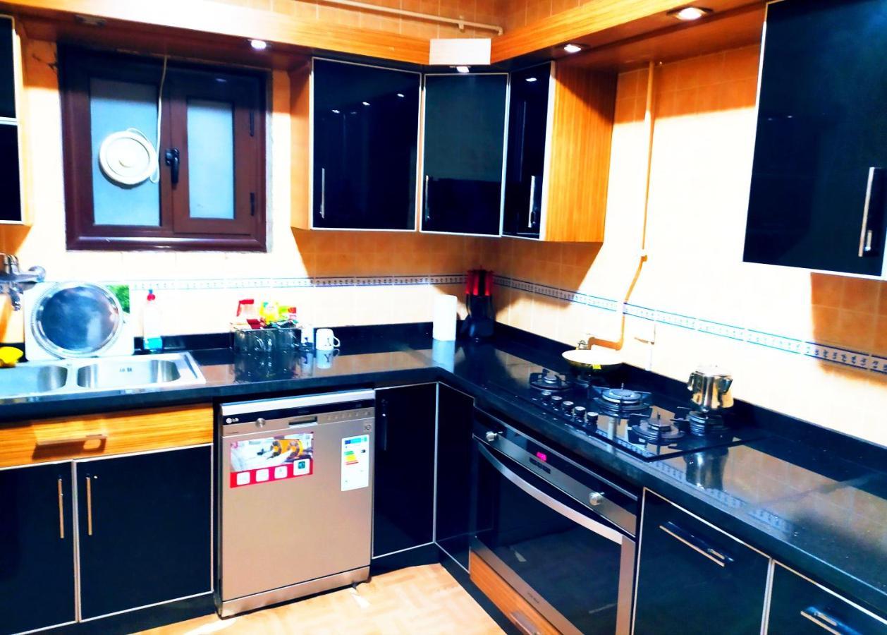 Cheerful Spacious Apartment In Rehab City , Fully Equipped, Guest First Choice & Best Offer In The City مدينة الرحاب Kairo Bagian luar foto